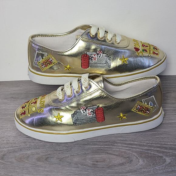 Sabastino Reno Slot Sneaker Novelty Poker Blackjack Dice Gold 10M - Picture 2 of 7